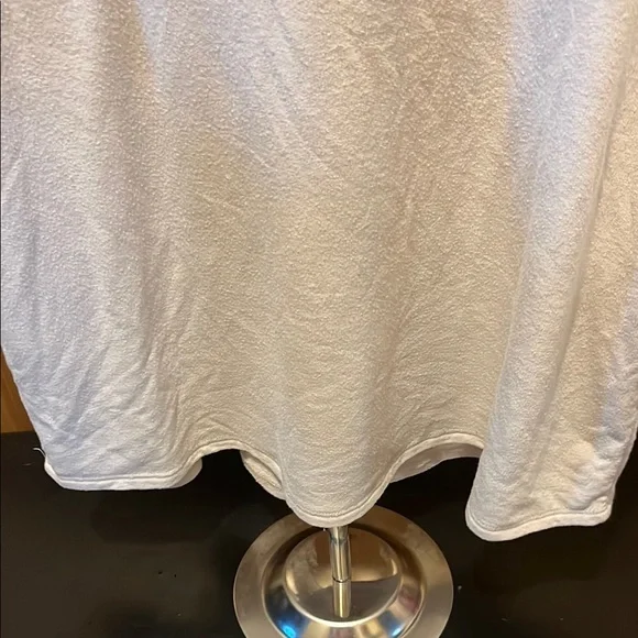 Chic Geometric Long Sleeve Top - Blue, White, and Tan - Picture 6 of 9